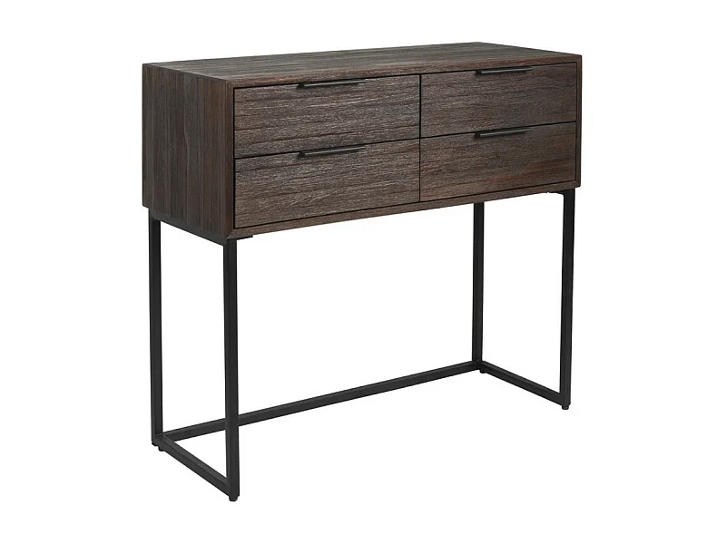 Cabinet déco en bois de teck recyclé - Webster S