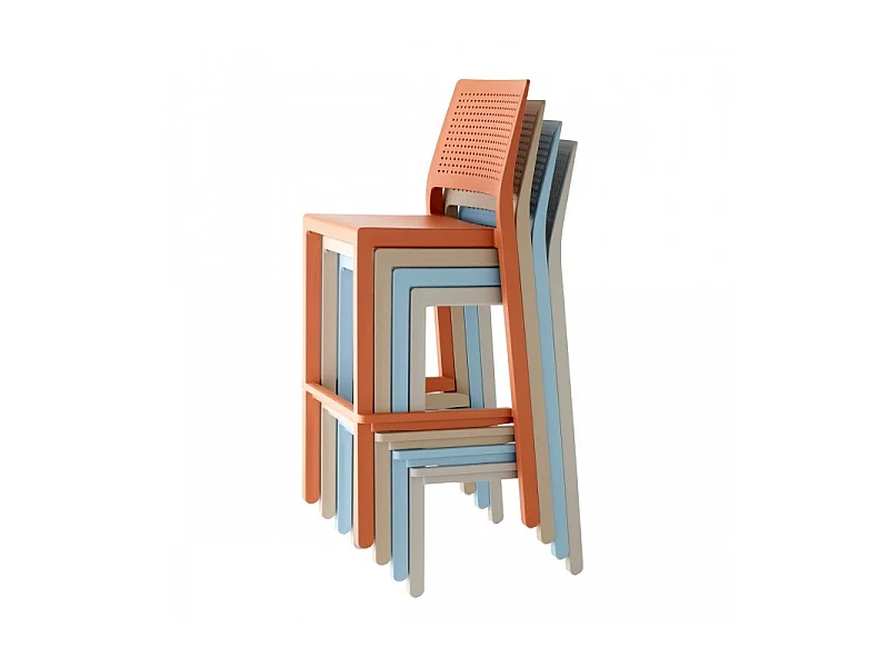 Tabouret design 65h EMI pour intérieur ou extérieur - Scab
