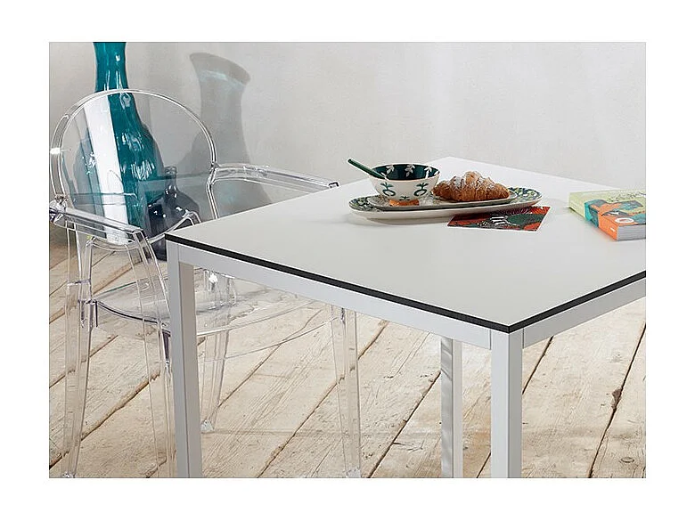 Chaise glossy design avec accoudoirs - IGLOO