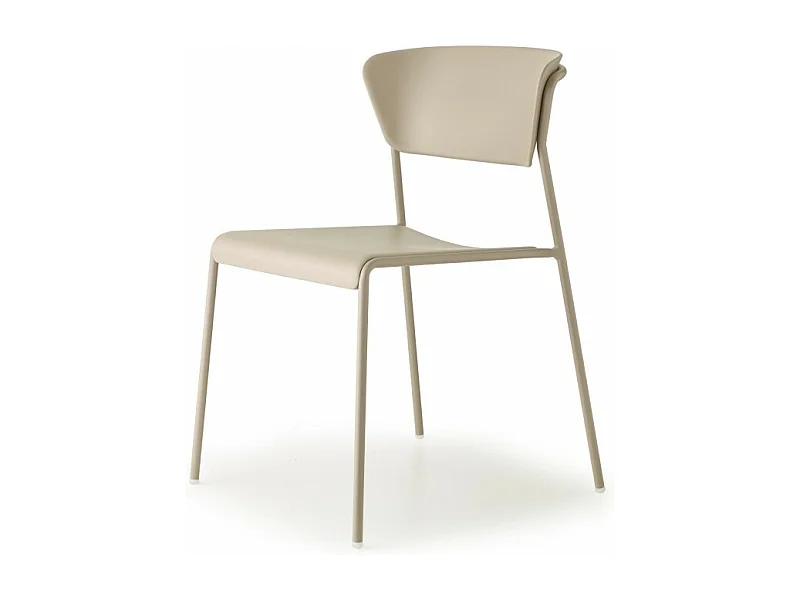 Lot deux chaises outdoor indoor Lisa