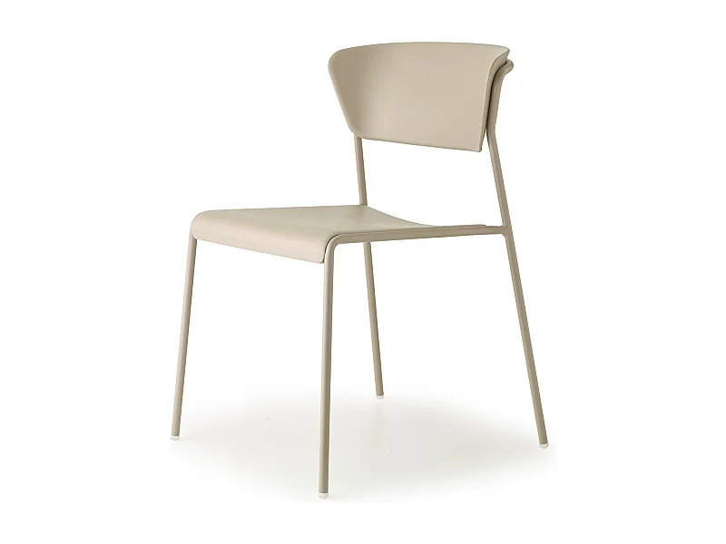 Lot deux chaises outdoor indoor Lisa