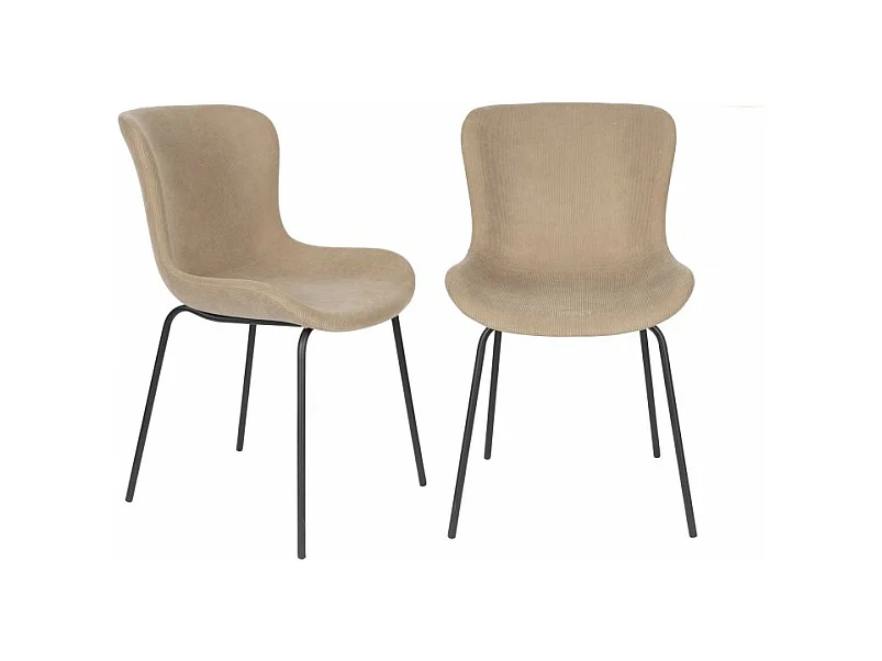 2 chaises design de salle à manger Junzo