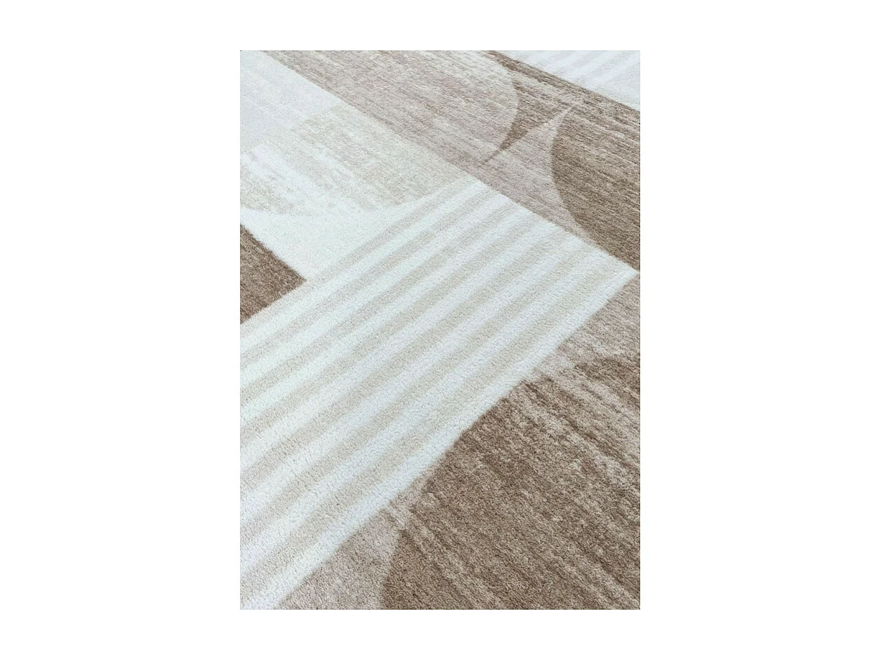 Tapis géométrique - DAKOTA 03 Beige 160*230