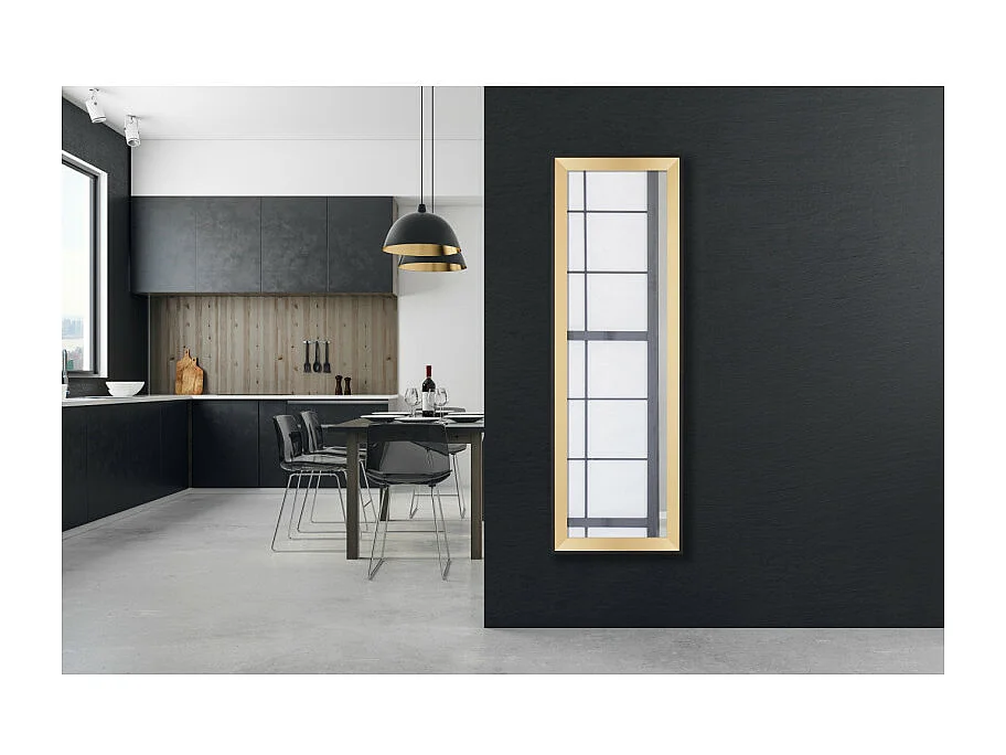 Miroir Bianka rectangulaire en cadre bois