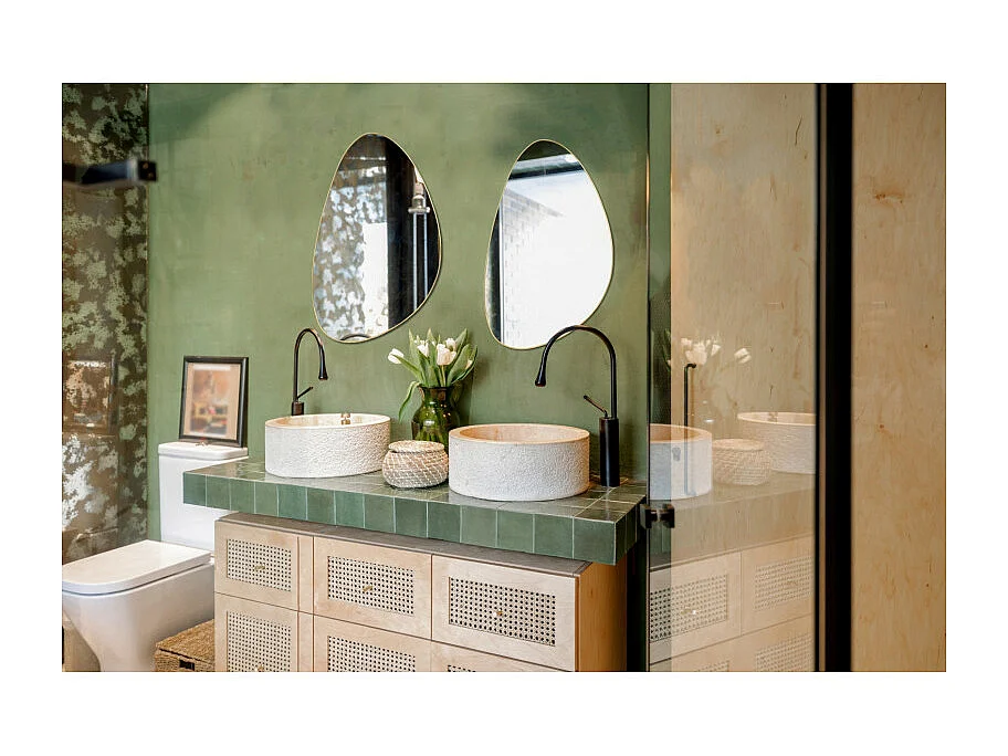 Miroir mural design Ida