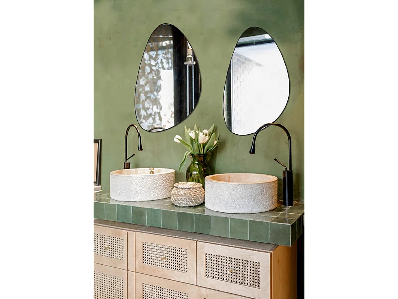 Miroir mural design Ida