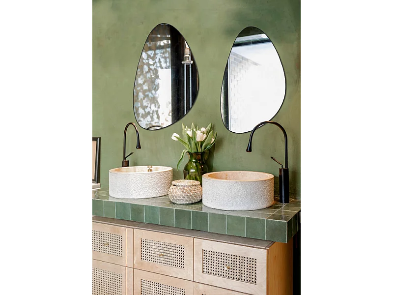 Miroir mural design Ida