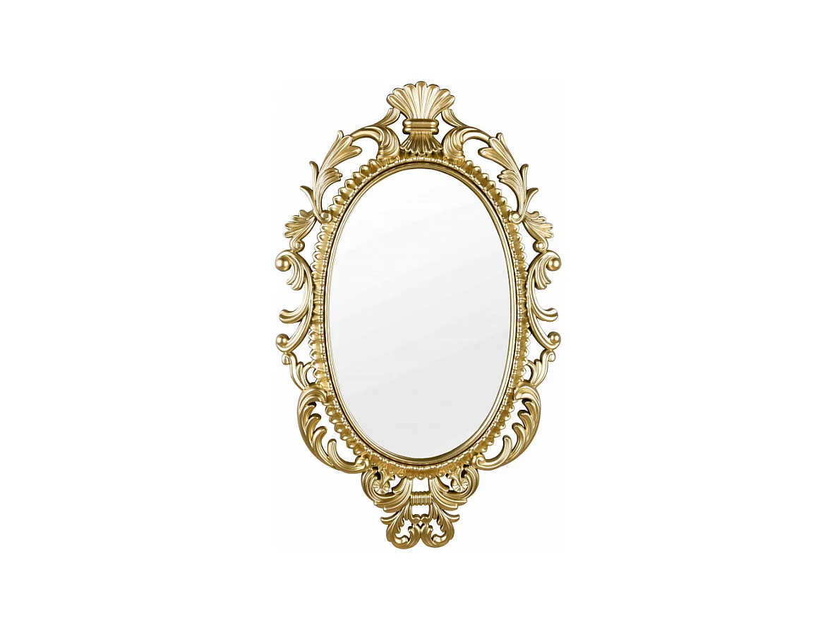 Miroir antique de couleur Or