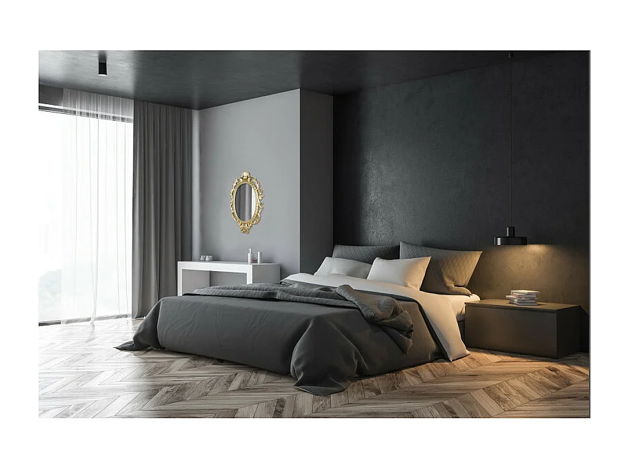 Miroir antique de couleur Or