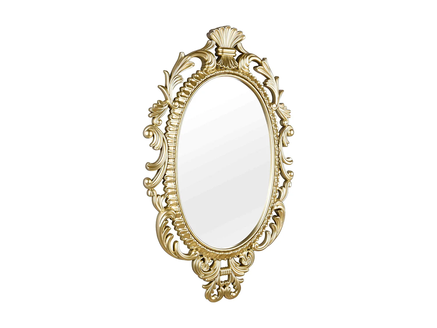 Miroir antique de couleur Or