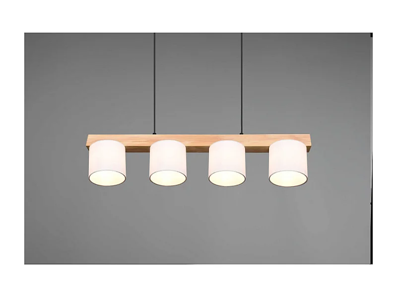 Suspension design 4 abats-jours Cameron