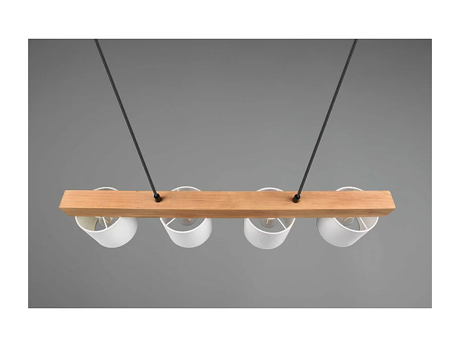 Suspension design 4 abats-jours Cameron