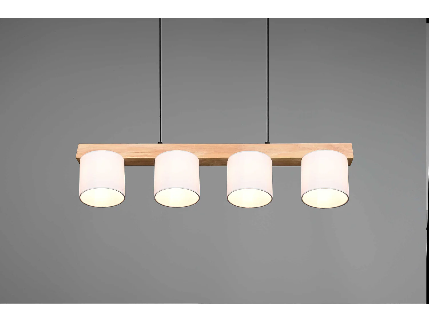 Suspension design 4 abats-jours Cameron