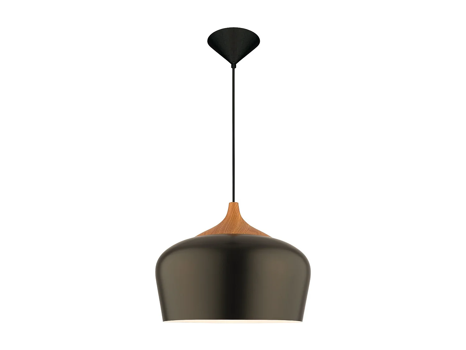 Suspension Voltige, Métal, Noir