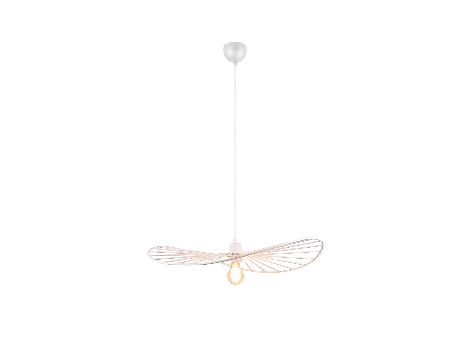 Lampe suspendue design en métal Chapeau