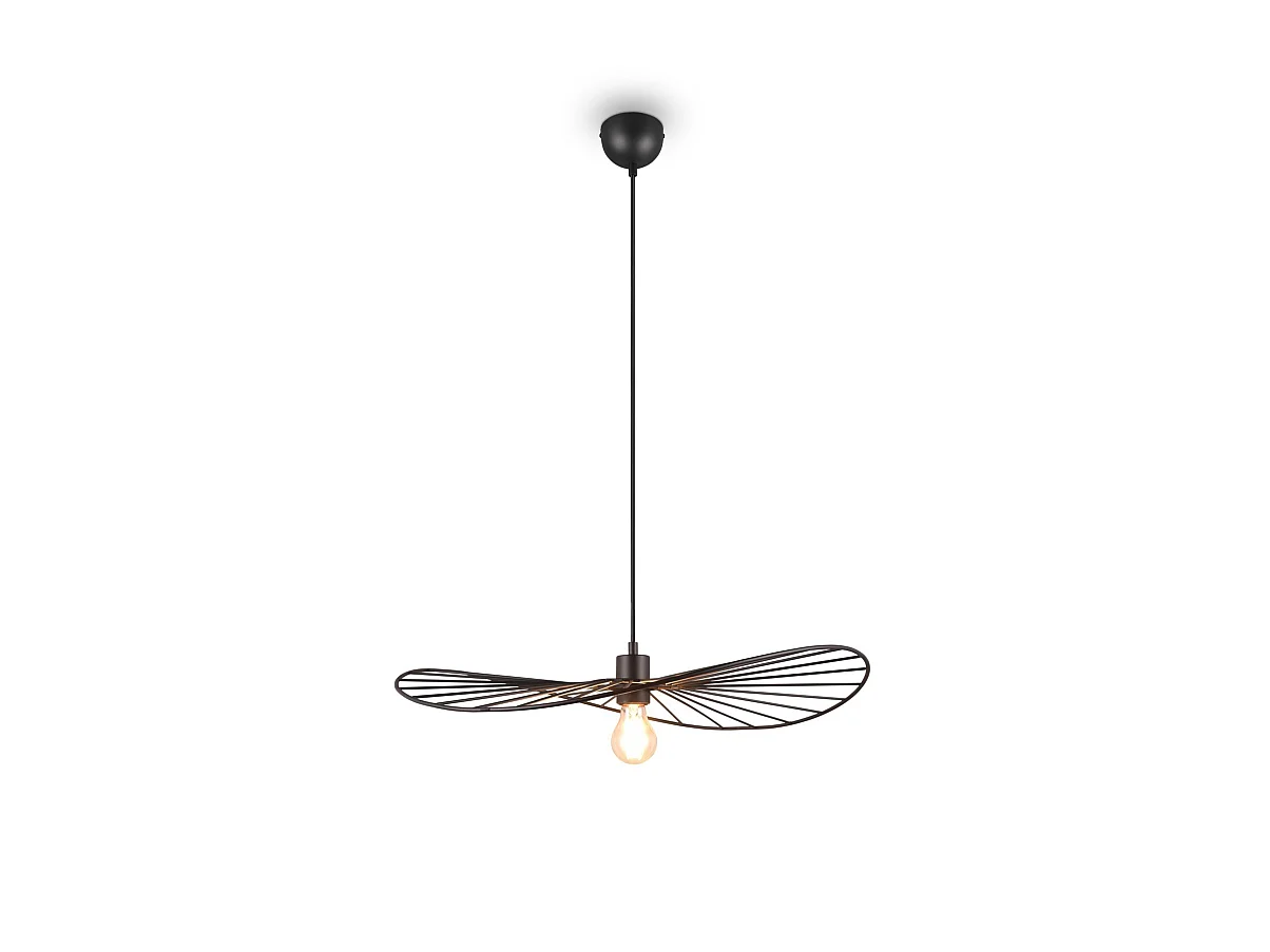 Lampe suspendue design en métal Chapeau