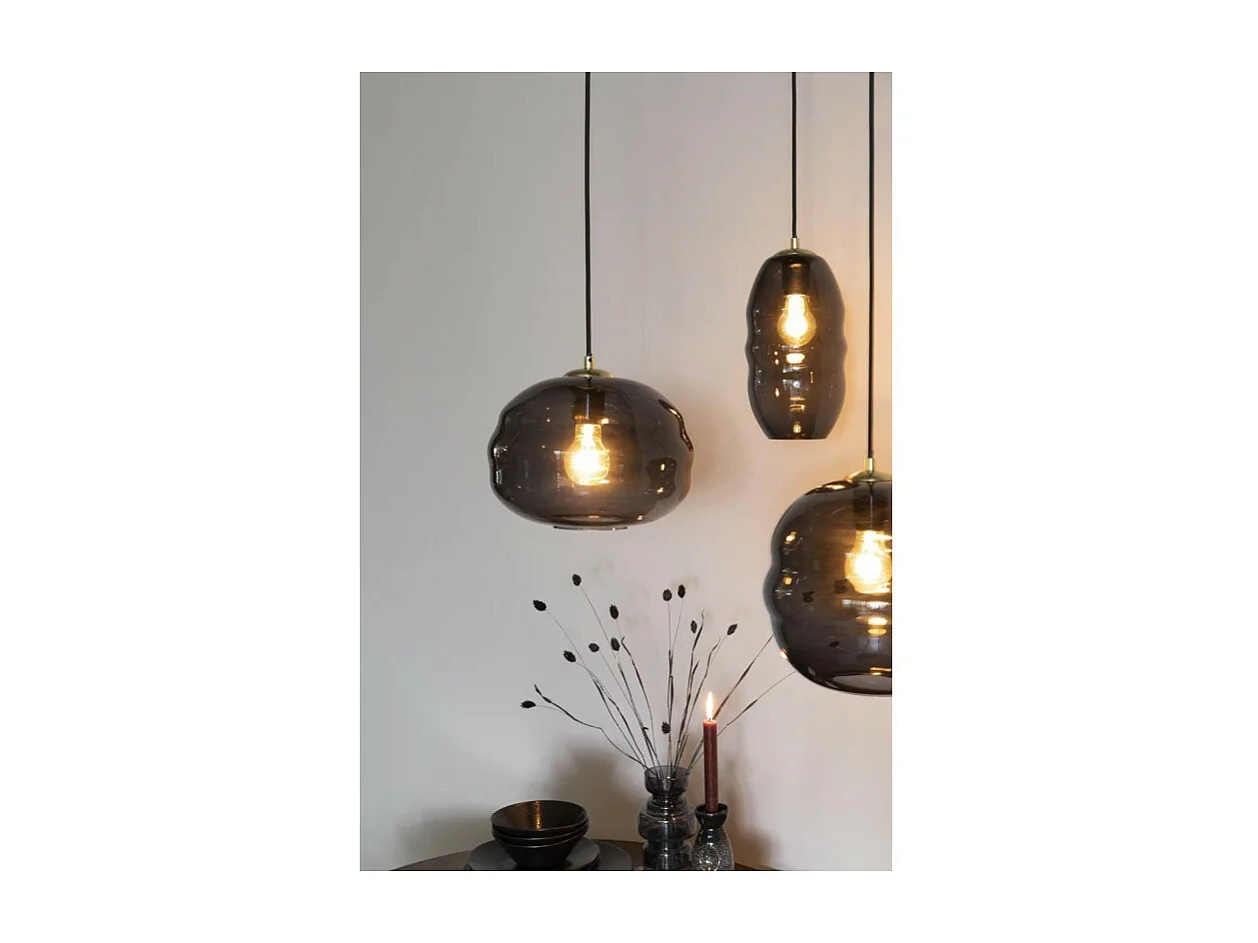 Suspension Lauren S en verre - BOITE A DESIGN