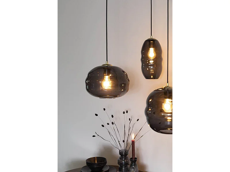 Suspension Lauren S en verre - BOITE A DESIGN