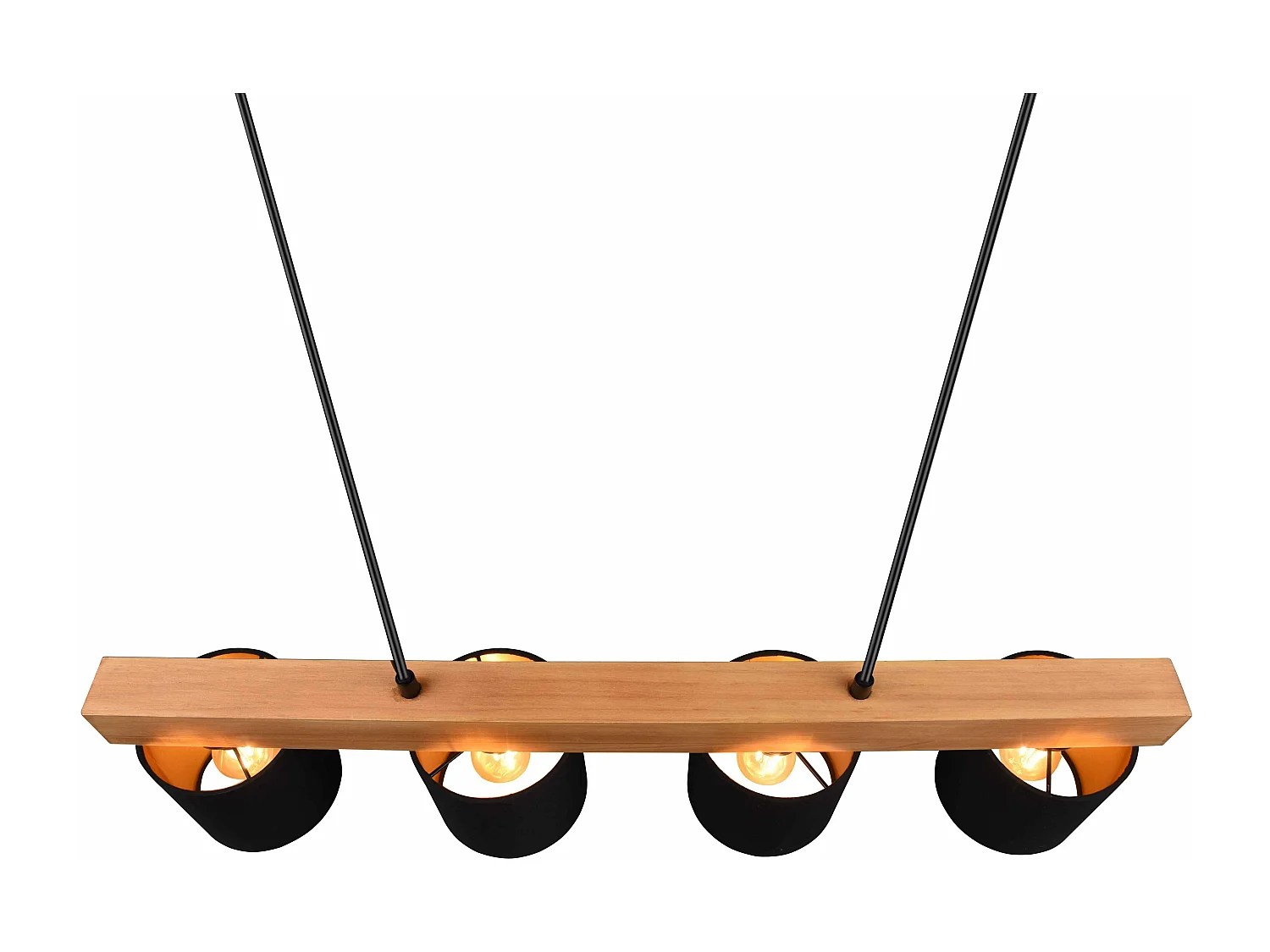 Suspension design 4 abats-jours Cameron