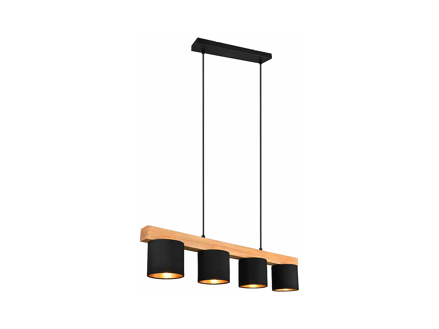 Suspension design 4 abats-jours Cameron