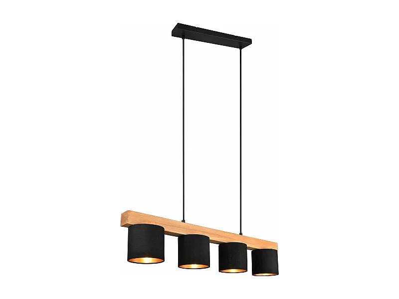 Suspension design 4 abats-jours Cameron