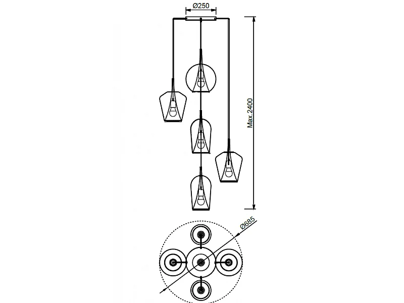 Suspensions multi 5 Elsa Mantra