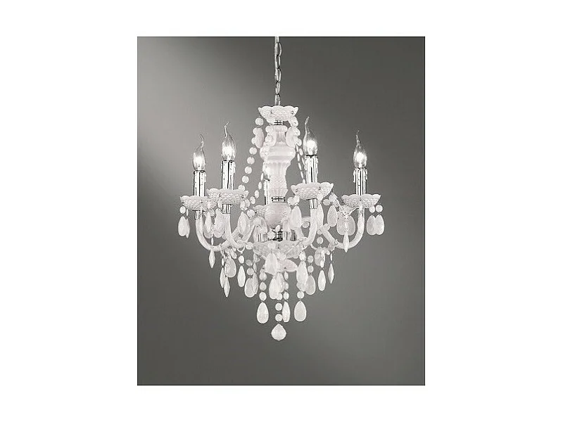 Lustre baroque 5 Lampes