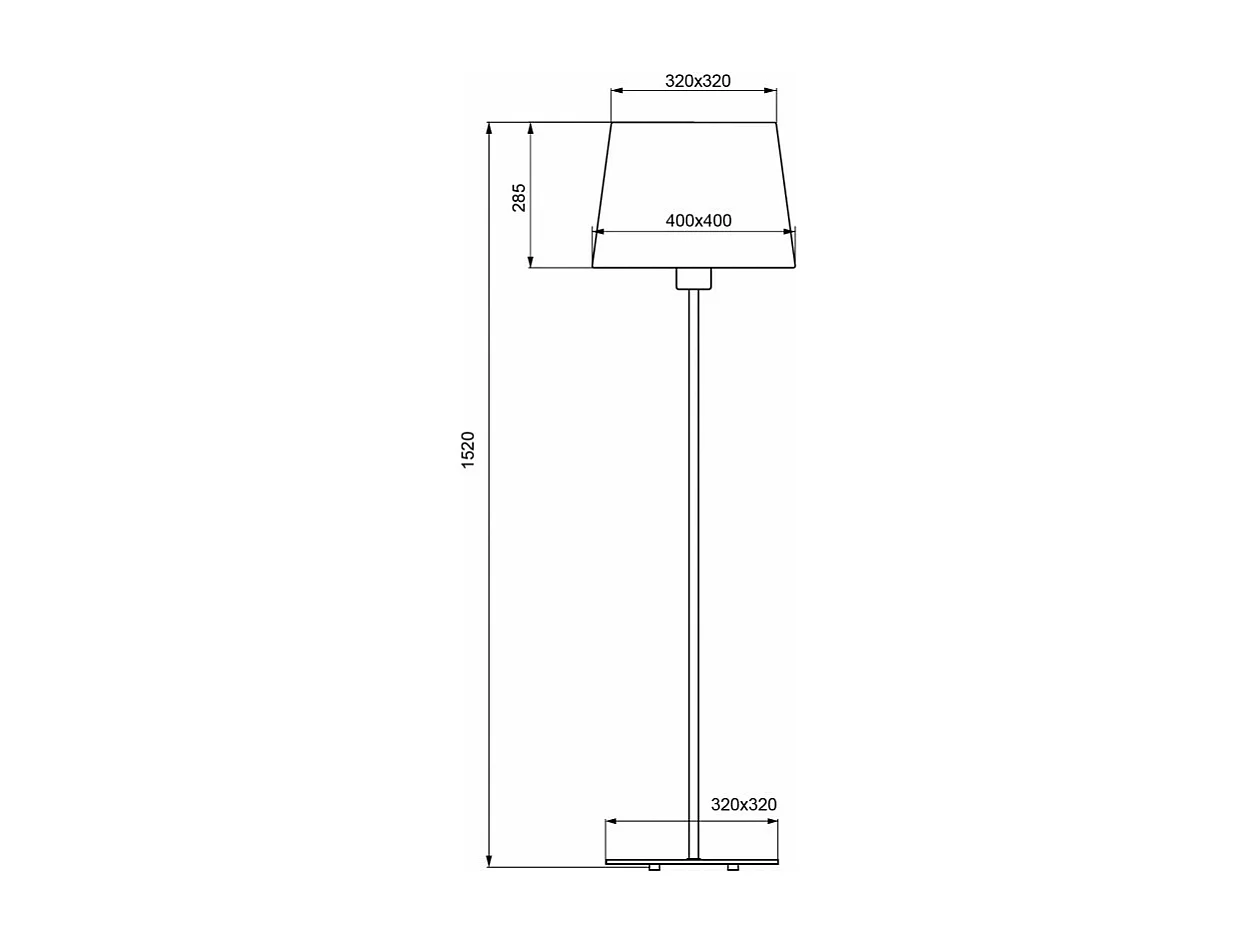 Lampadaire design CARO LS