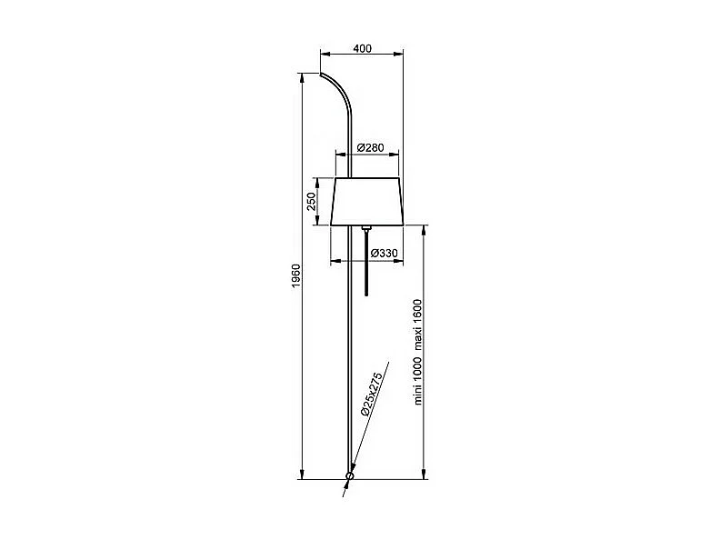 Lampadaire Wall design