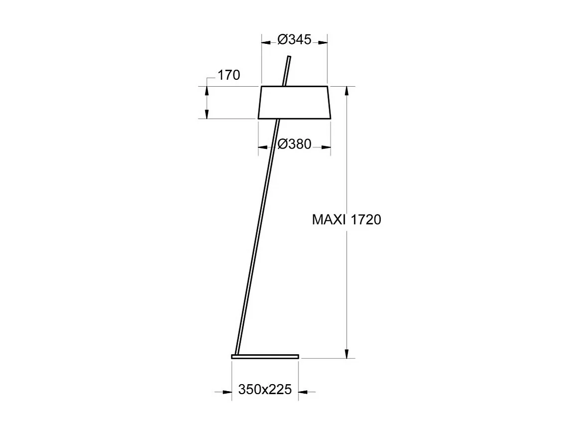 Lampadaire Bolight LS
