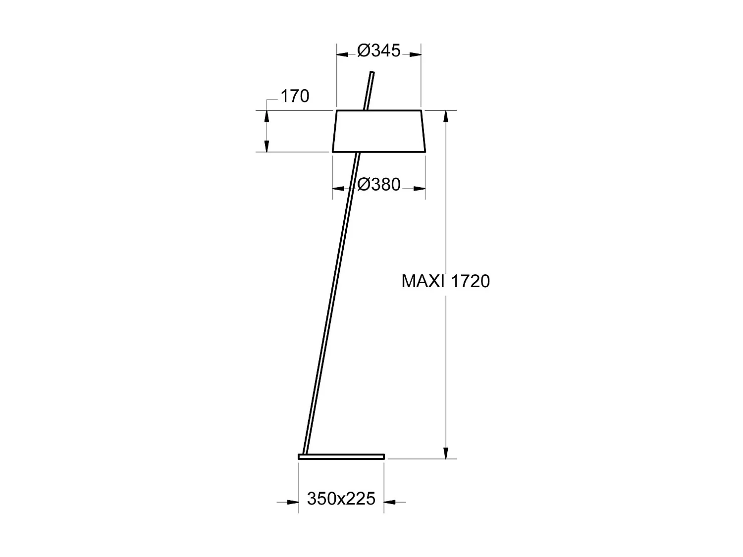 Lampadaire Bolight LS