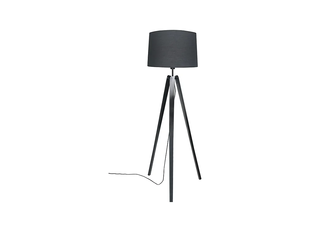 Lampadaire design Essence en bois naturel