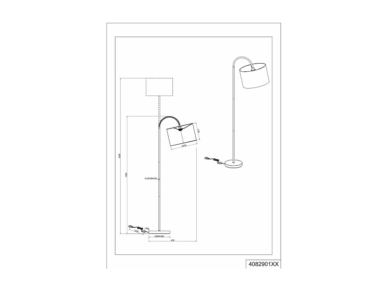 Lampadaire design Hostel