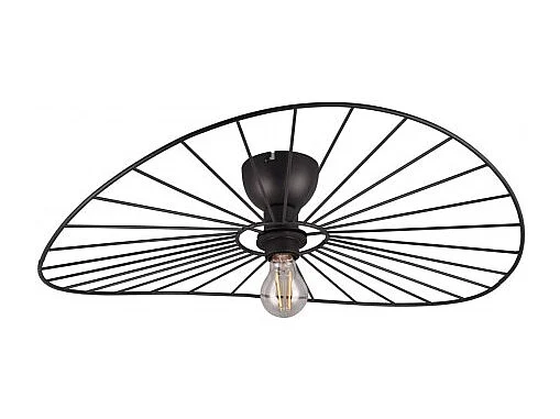 Lampe de plafond design en métal Chapeau