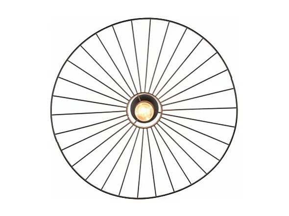 Lampe de plafond design en métal Chapeau