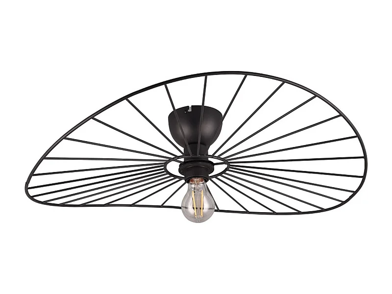 Lampe de plafond design en métal Chapeau