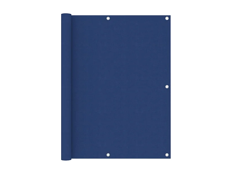 Toldo para balcón de tela oxford azul 120x600 cm