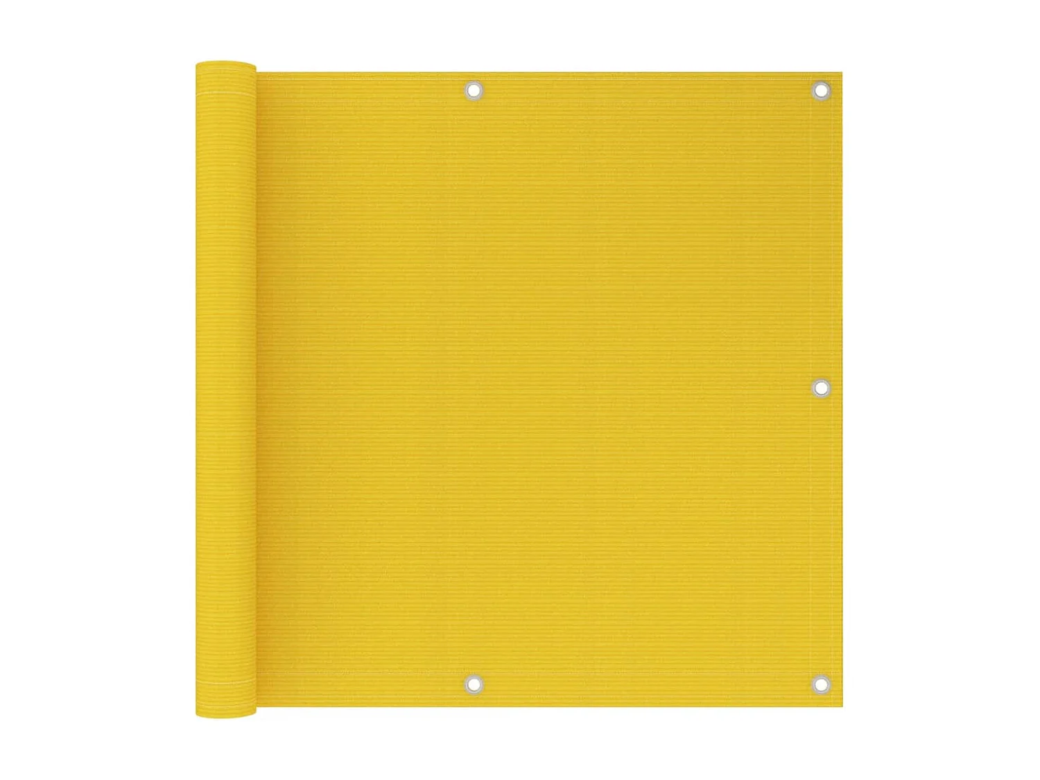 Écran de balcon Jaune 90x300 cm PEHD