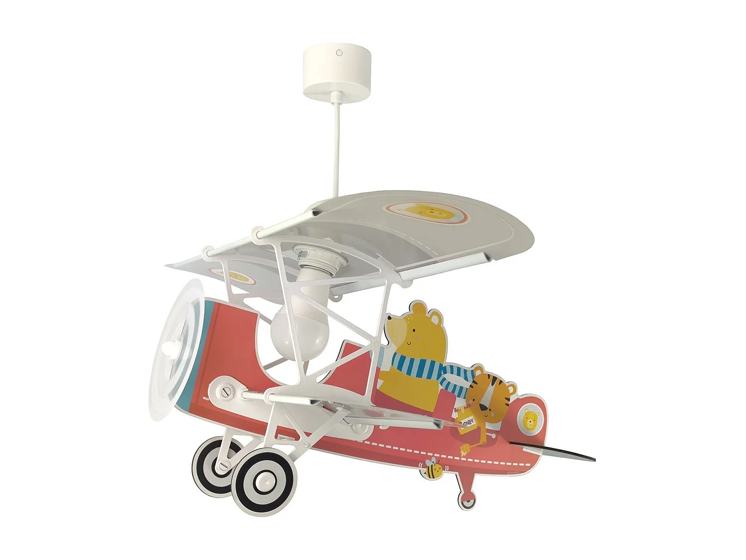 Lampada da soffitto per bambini con aeroplano Teddy Bear | DALBER