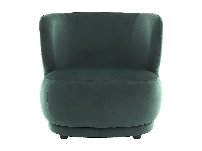 Fauteuil en velours vert - Ester