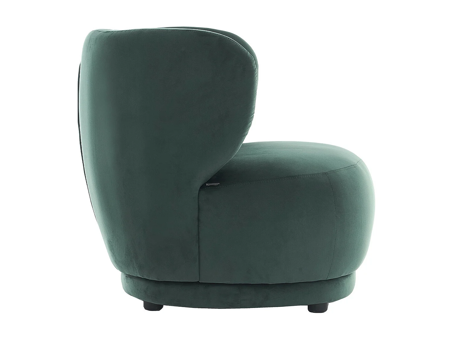 Fauteuil en velours vert - Ester