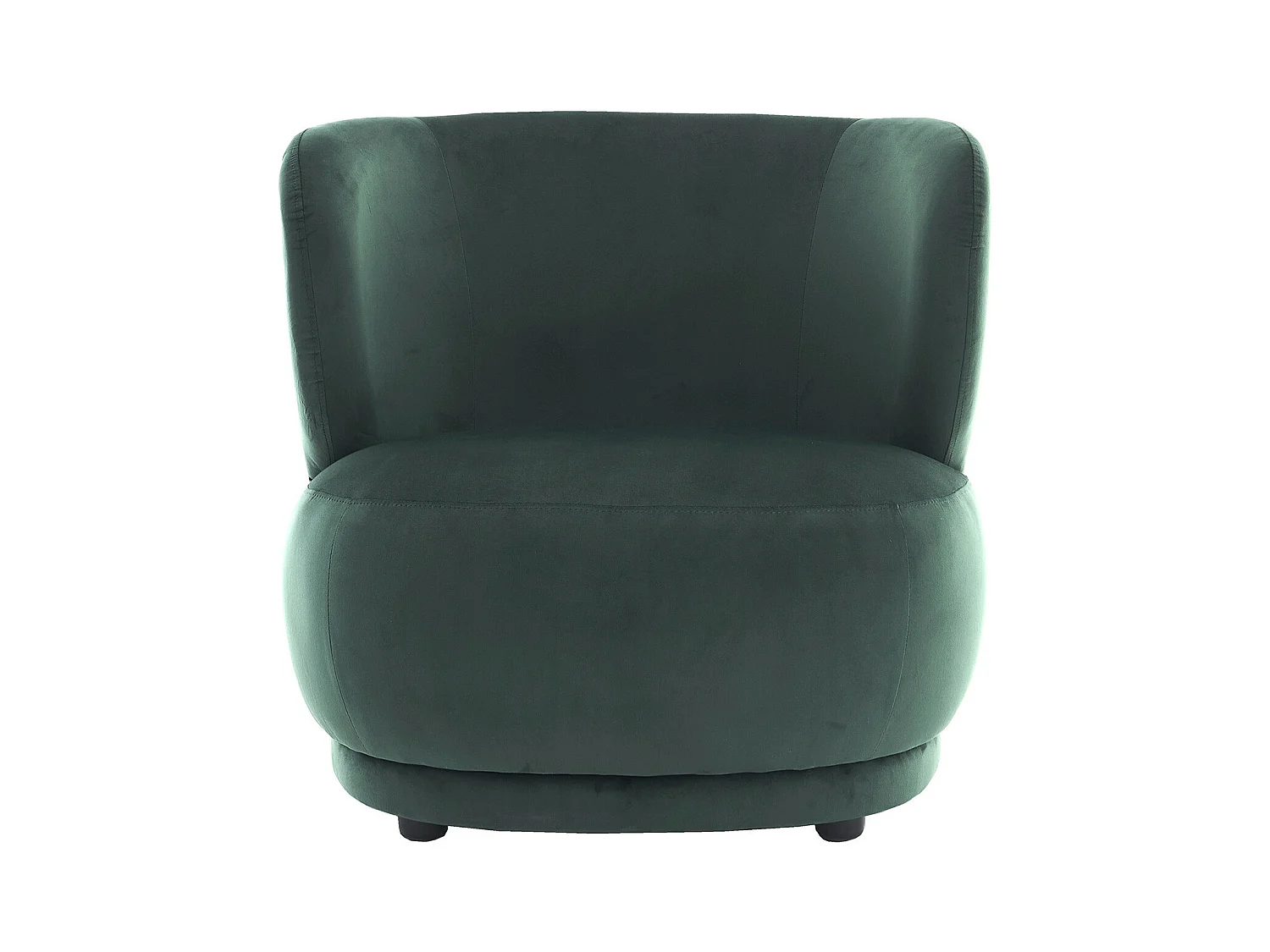 Fauteuil en velours vert - Ester