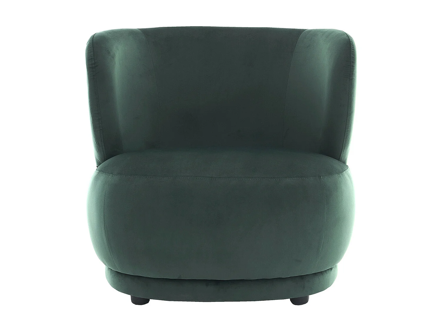 Fauteuil en velours vert - Ester