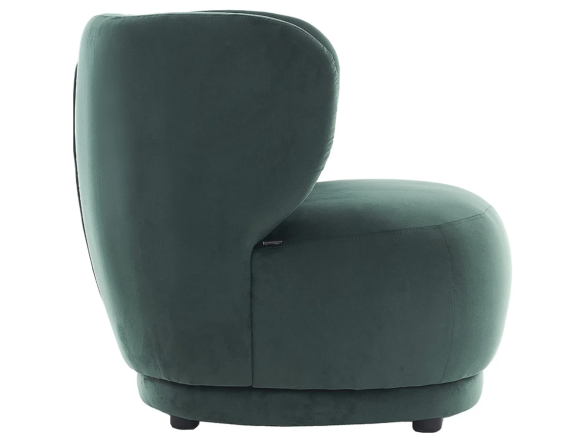 Fauteuil en velours vert - Ester