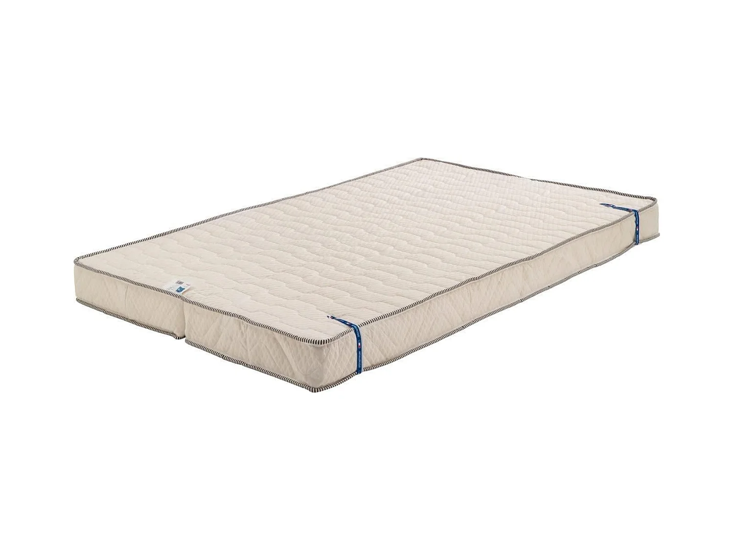 Matelas 140x190 cm Ferme pour Tous Clic Clac x 15 cm Ressorts ensaches + memoire de Forme - Dim Assise 70 cm - 5 Zones d