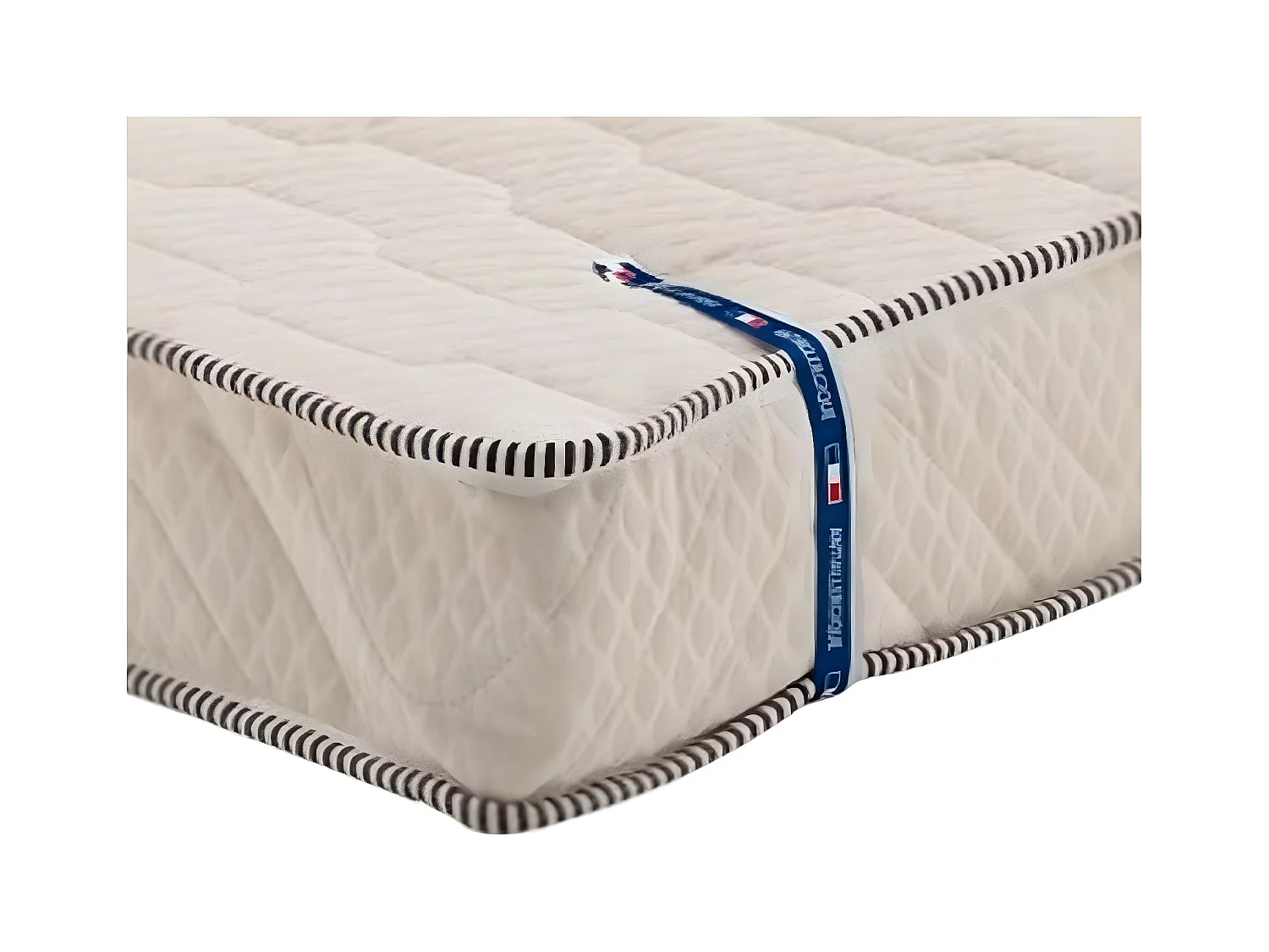 Matelas 140x190 cm Ferme pour Tous Clic Clac x 15 cm Ressorts ensaches + memoire de Forme - Dim Assise 70 cm - 5 Zones d