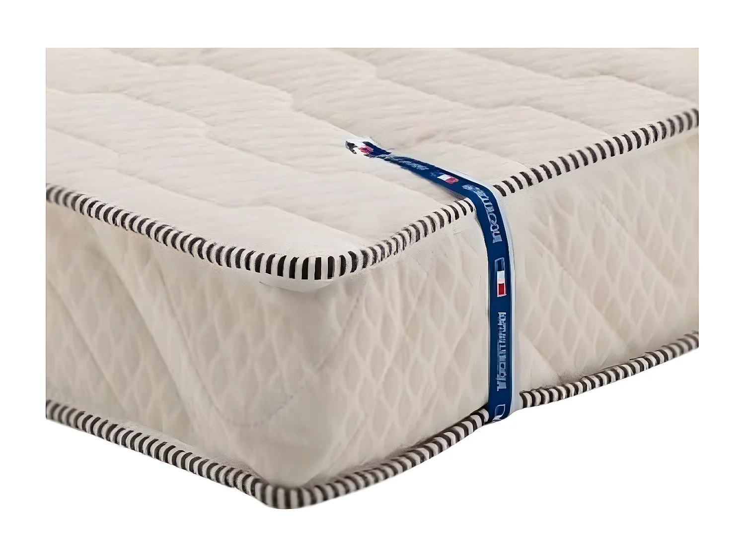 Matelas 130x190 cm Ferme pour Tous Clic Clac + Alese x 15 cm Ressorts ensaches + memoire de Forme - Dim Assise 60 cm - 5