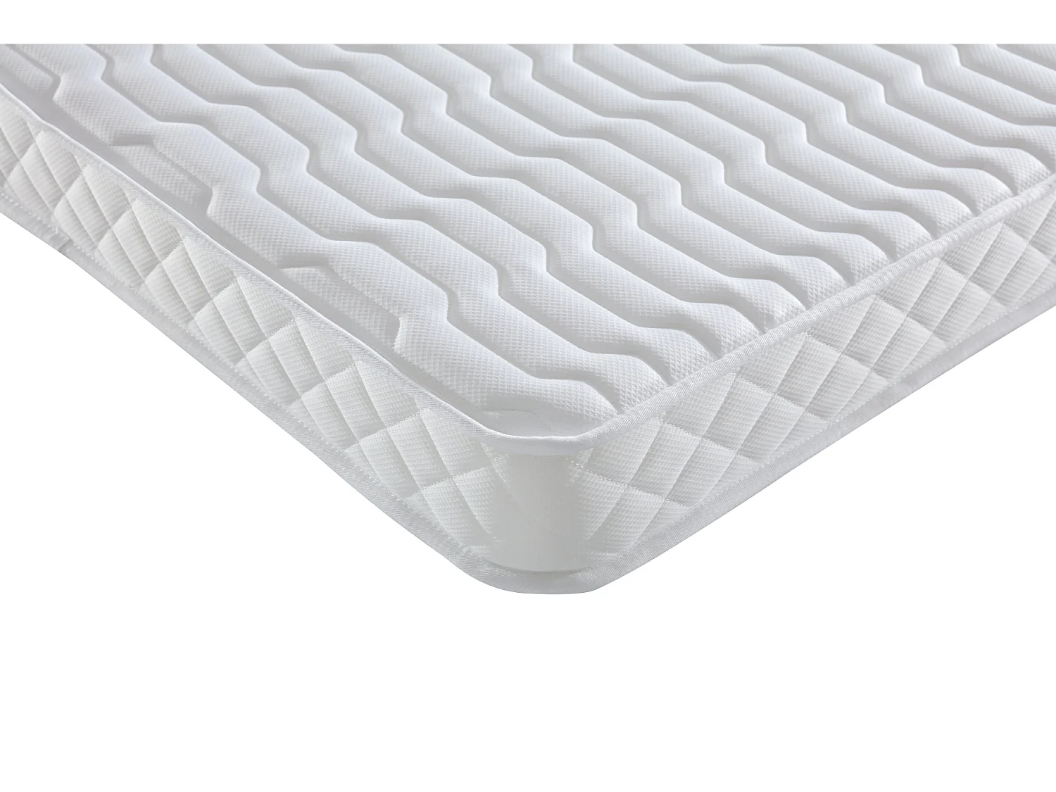 Provence Literie Matelas 140x190 cm Ferme pour Tous Bz + Alese x 16 cm Ressorts Premium + memoire de Forme - Dim Assise