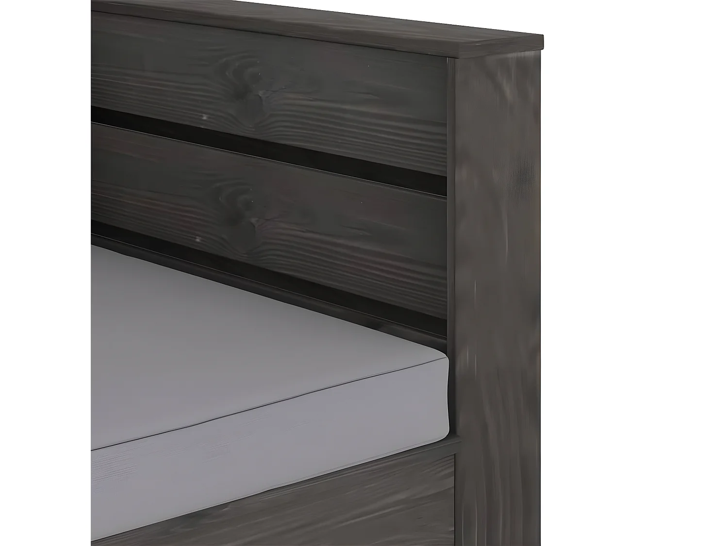 Muebles de jardín 2 piezas con cojines madera impregnada gris