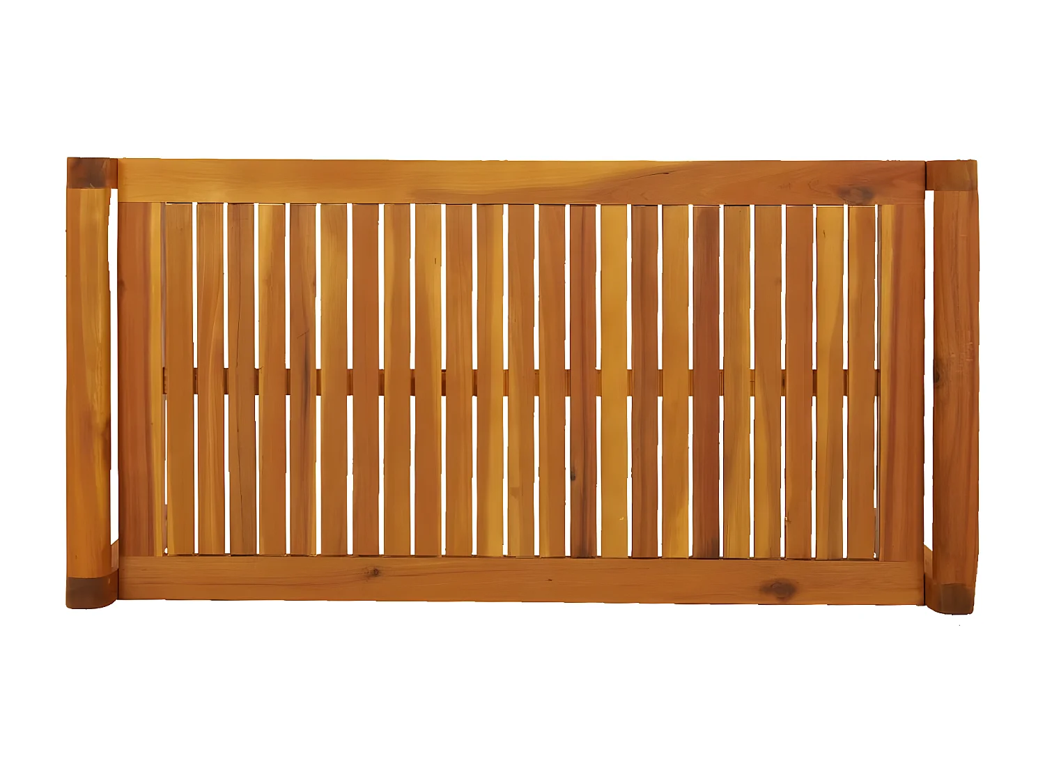 3-delige Loungeset met kussens massief acaciahout